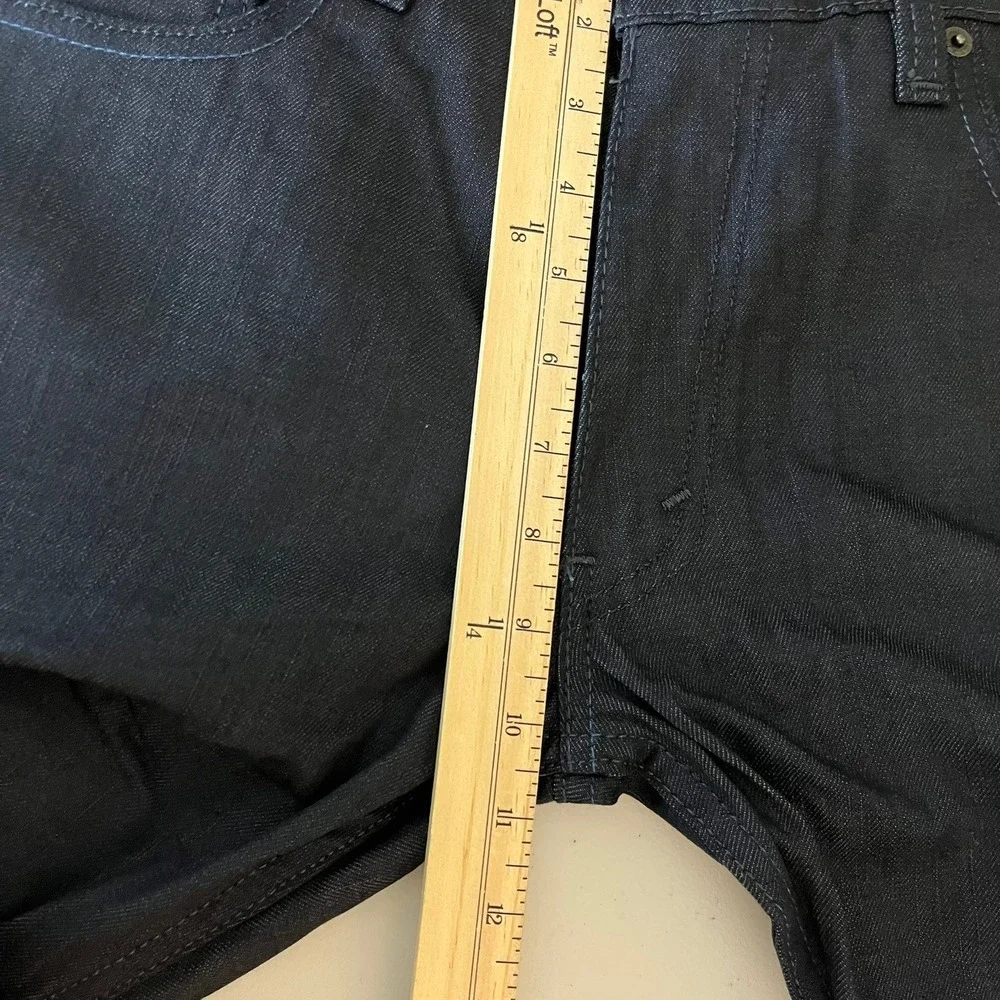 Levis 591 Low Skinny Jeans Mens 34x32 Dark Wash Stretch Denim 05591-XXXX New